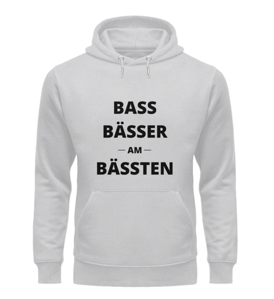 Bass, Bässer, am Bässten - Unisex Premium Hoodie - Ravenation.eu