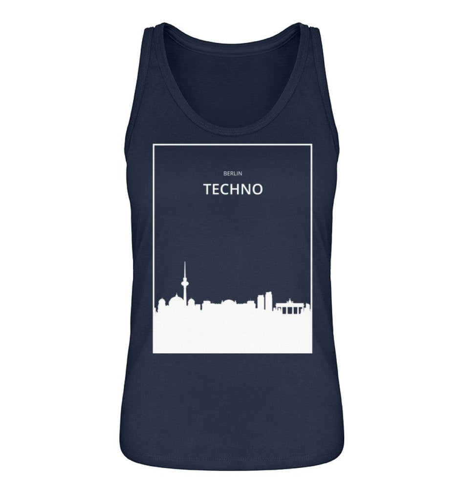 Berlin Techno Skyline - Damen Tanktop - Ravenation.eu