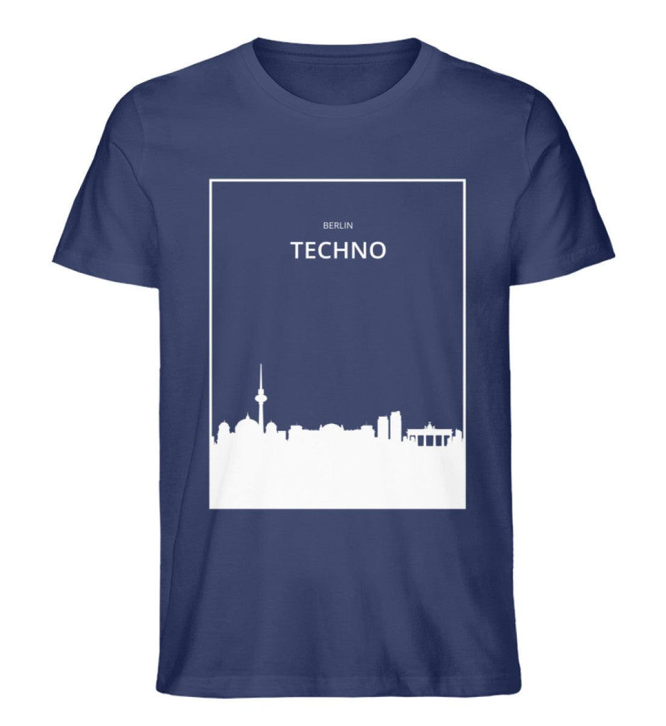 Berlin Techno Skyline - Herren Shirt - Ravenation.eu