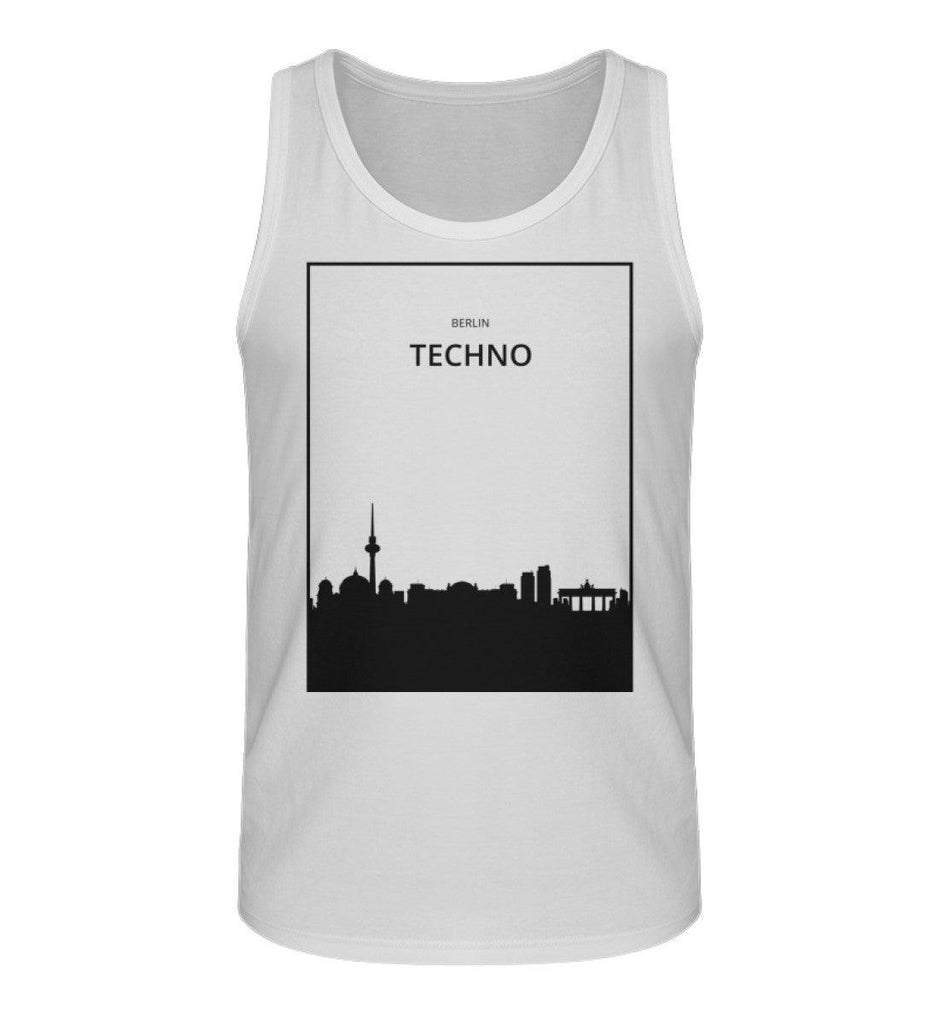 Berlin Techno Skyline - Herren Tanktop - Ravenation.eu