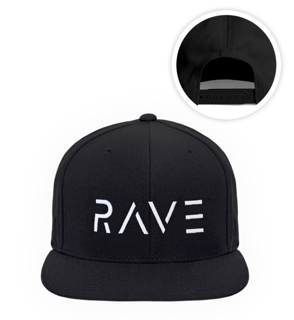 Rave - Snapback Kappe mit Stick - Ravenation.eu