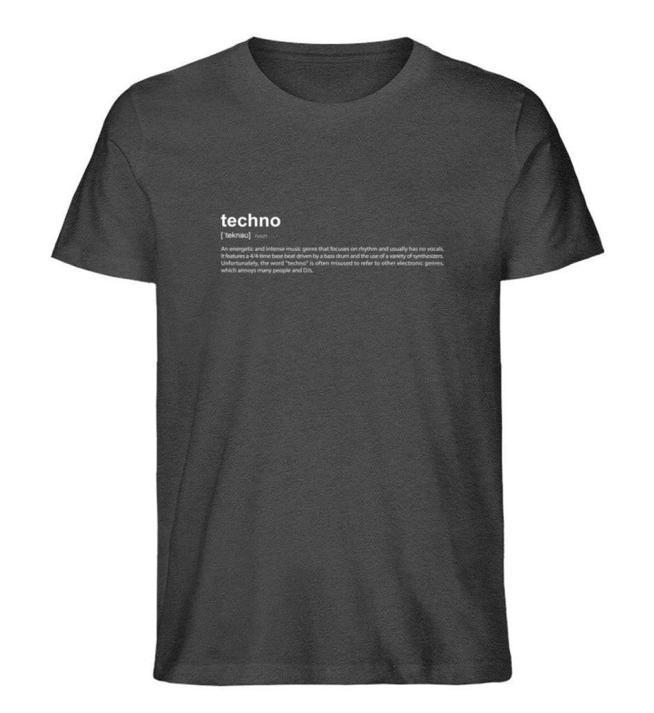Techno Definition - Herren Shirt - Ravenation.eu