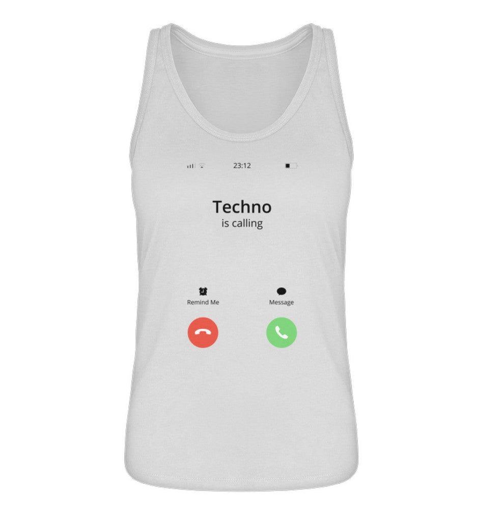 Techno is Calling - Damen Tanktop - Ravenation.eu