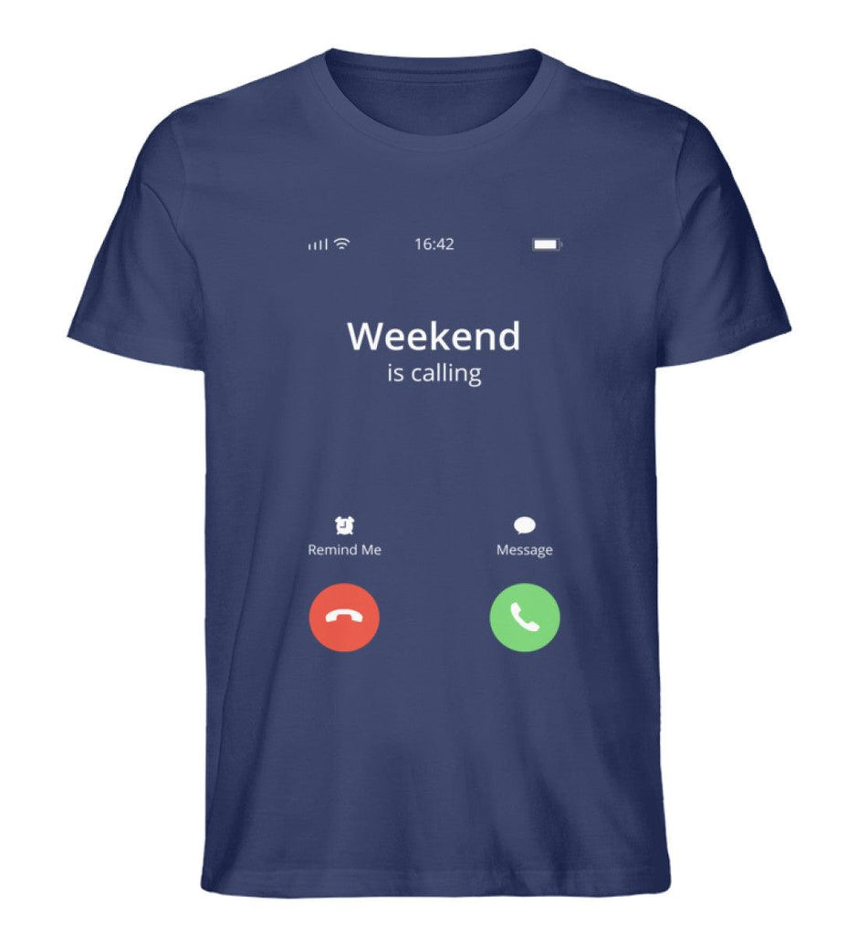 Weekend is Calling - Herren Shirt - Ravenation.eu